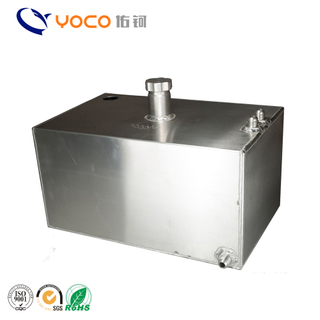 Generador de aluminio personalizado tanque de almacenamiento de combustible diesel a presión de acero inoxidable